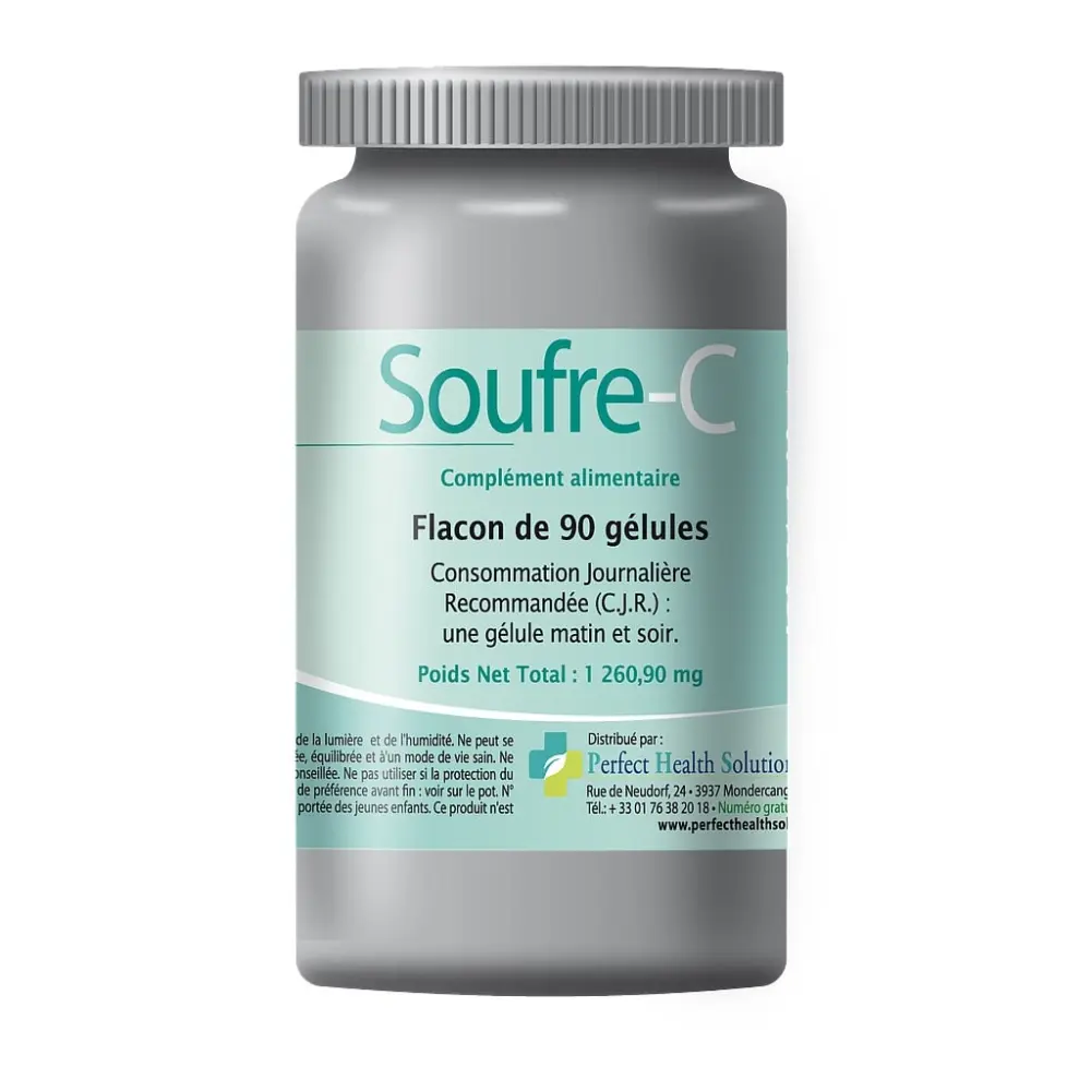 Soufre C - Détox — Perfect Health Solutions
